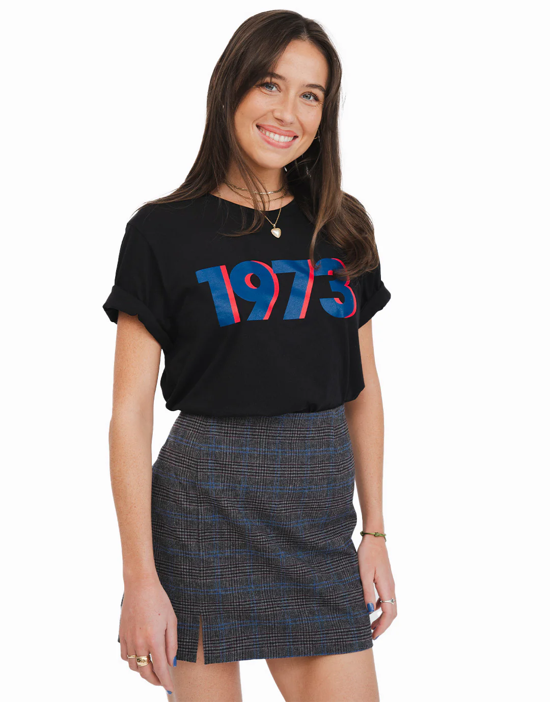 1973 Retro Affirmation Tee - Black - Image 3