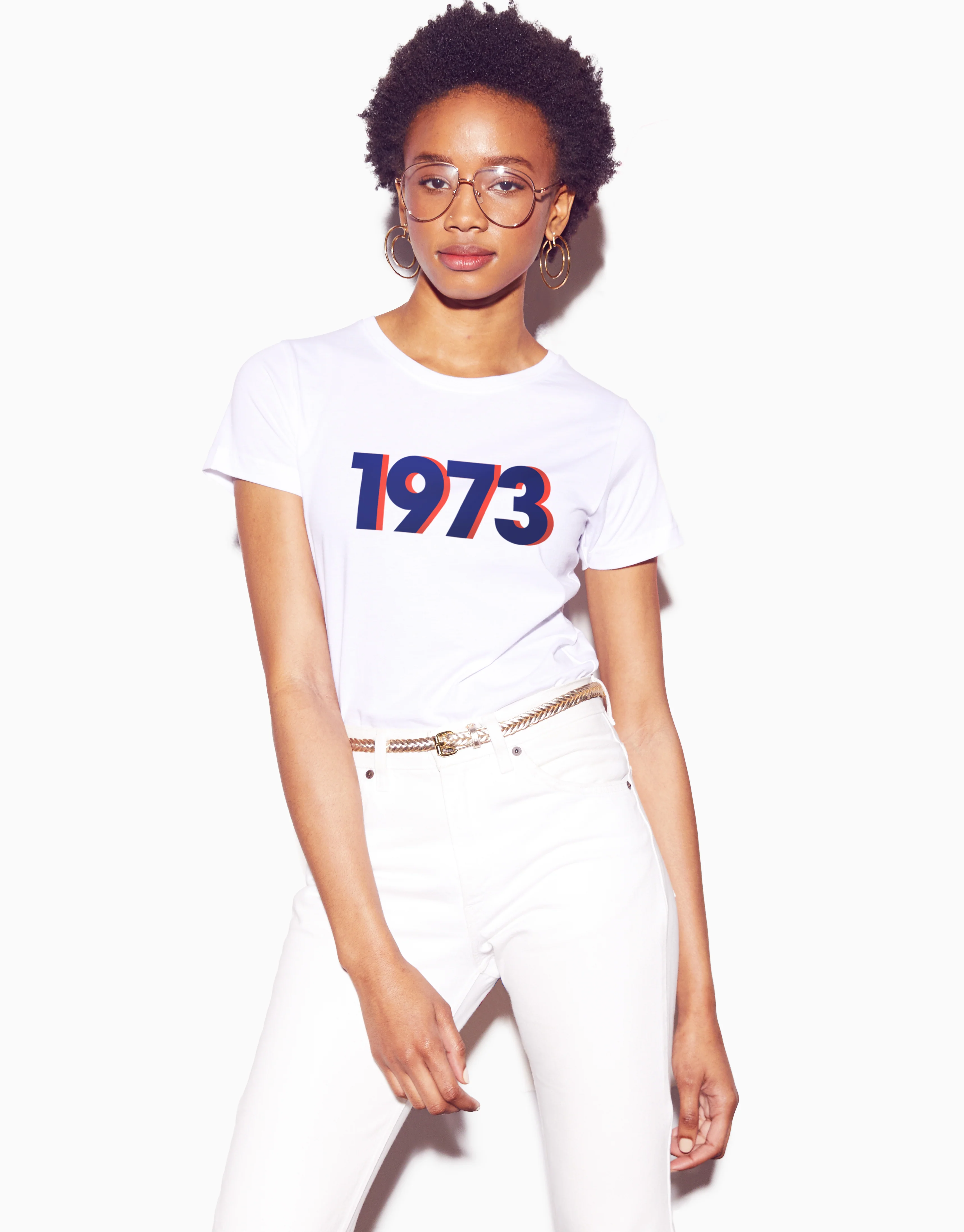 1973 Retro Affirmation Tee - White - Image 3
