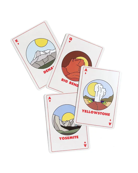 Minimalist National Park Playing Cards - Image 4