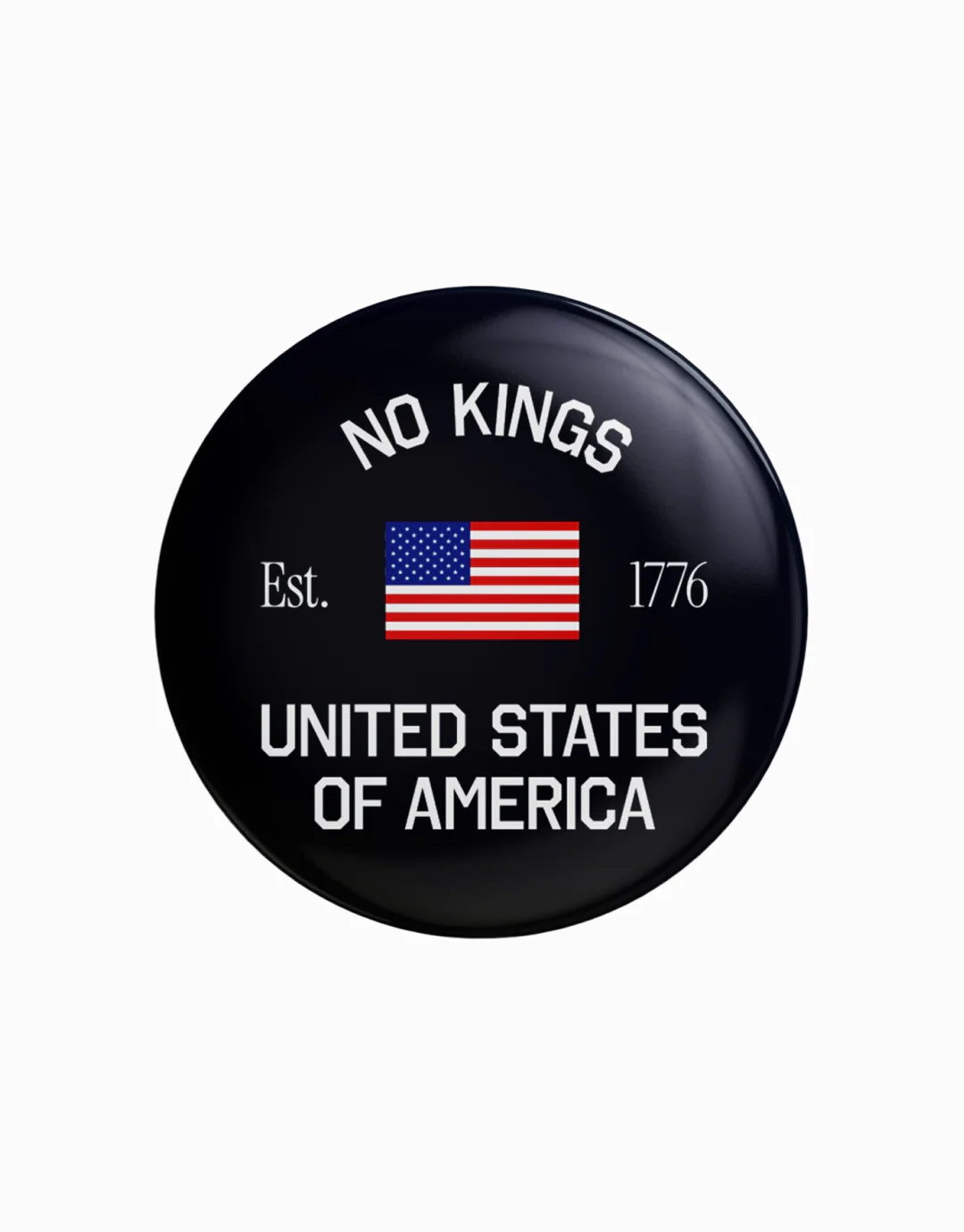 No Kings Button