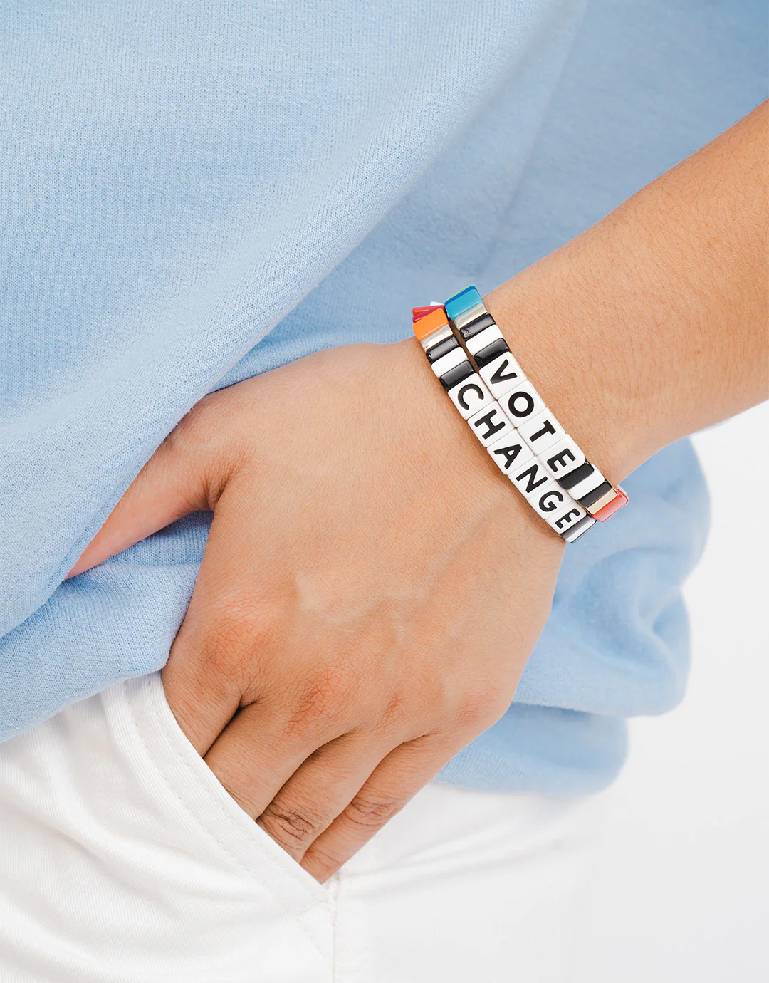 Roxanne Assoulin x Social Goods Vote Bracelet - Image 4