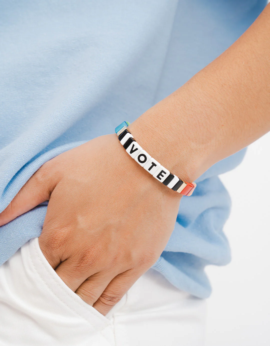 Roxanne Assoulin x Social Goods Vote Bracelet - Image 5