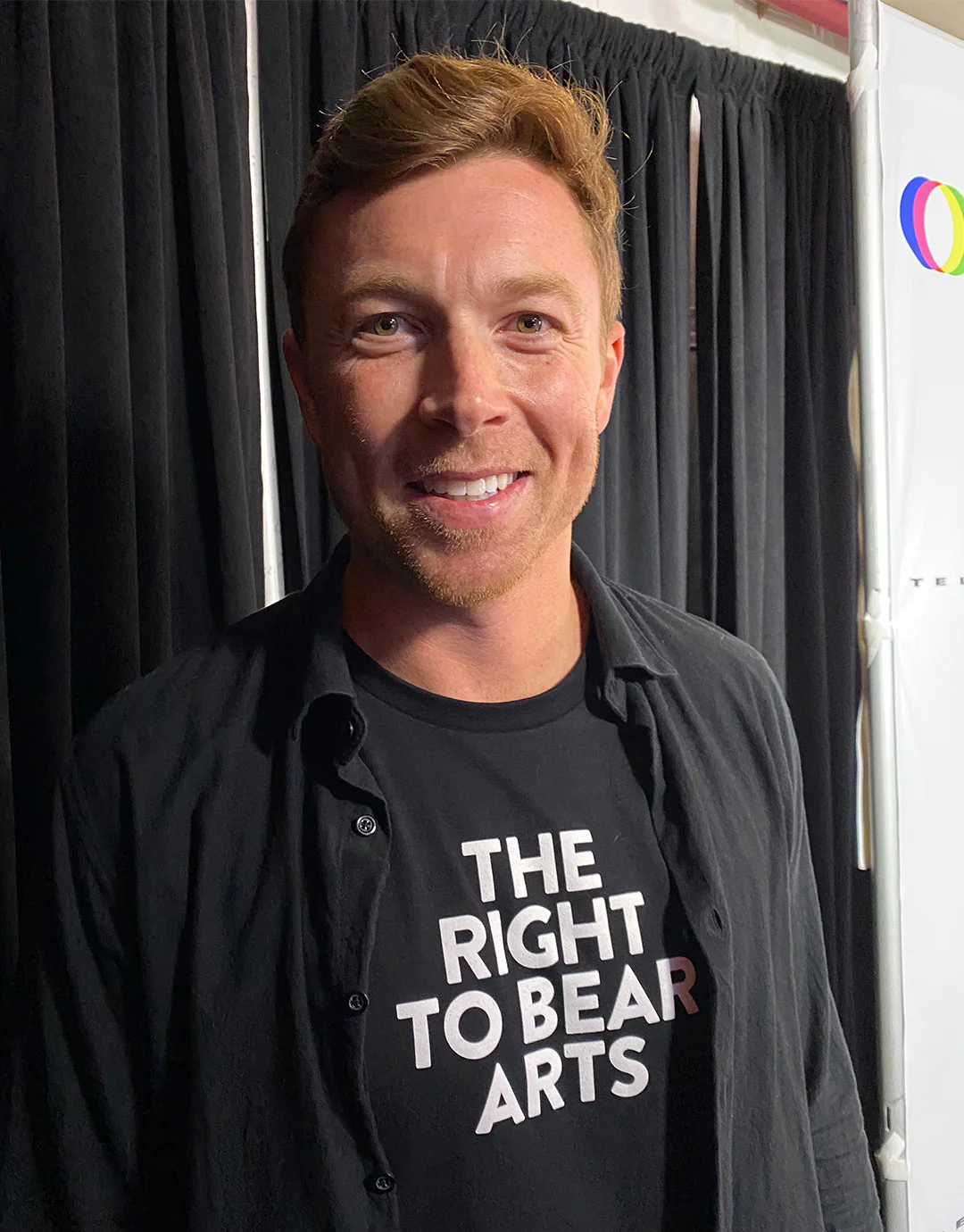 The Right to Bear Arts Tee - Black - Image 3